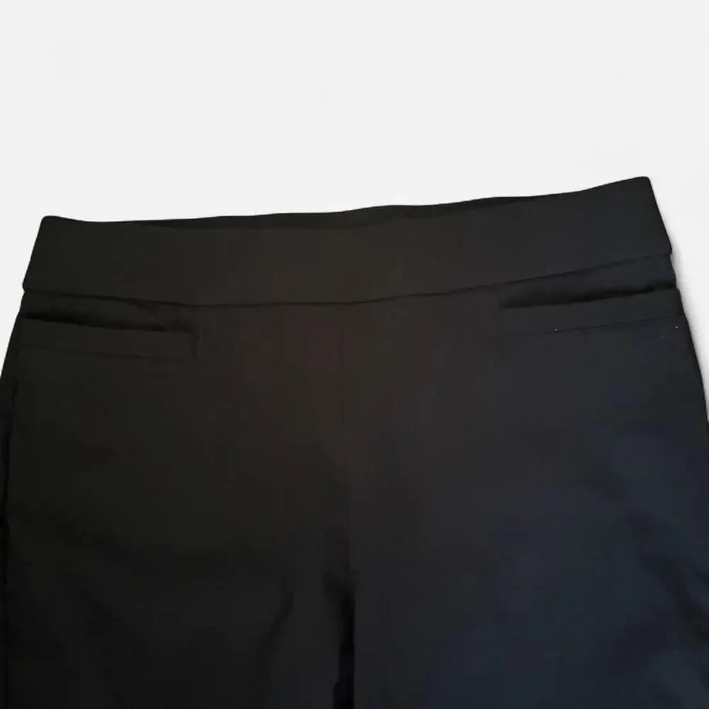 Briggs Black Slim Stretch Trousers - Picture 6 of 8